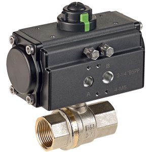 Döner aktüatörlü küresel vanalar Tip:VSO..SE